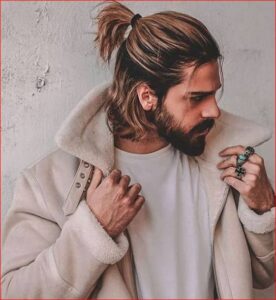 hairstyle men long hair
