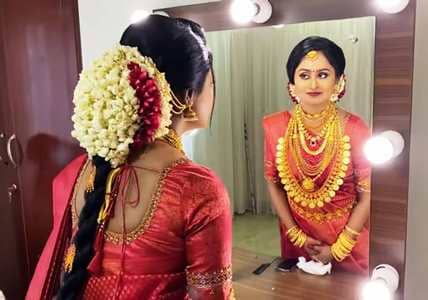 Top 66+ bridal hairstyle kerala hindu latest - in.eteachers