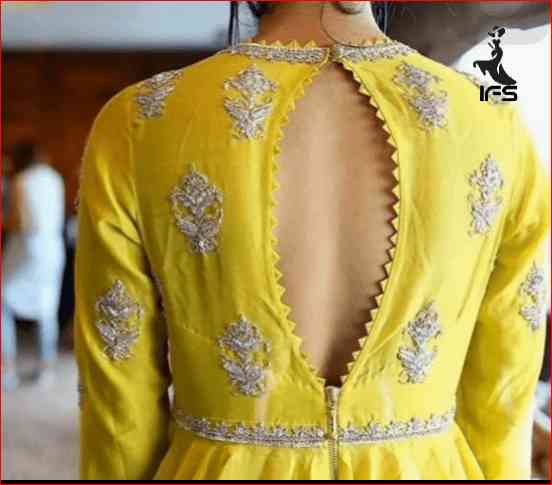 Latest 50 Types Of Back Side Neck Designs For Kurtis and Suits 2022   Tips and Beauty
