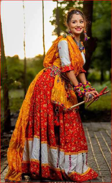 New] Gujarati Garba Dance Chaniya Choli For Girls – Navratri Dress