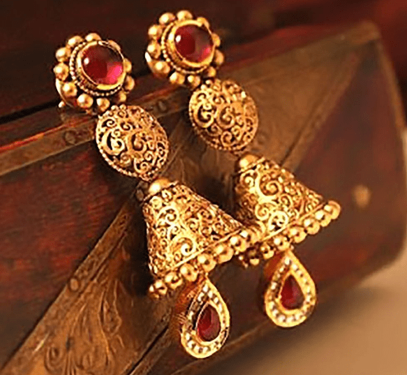Gold Earrings Designs That Will Give A New Look To Your Ears