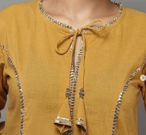Punjabi suit design for neck - Meena Boutique