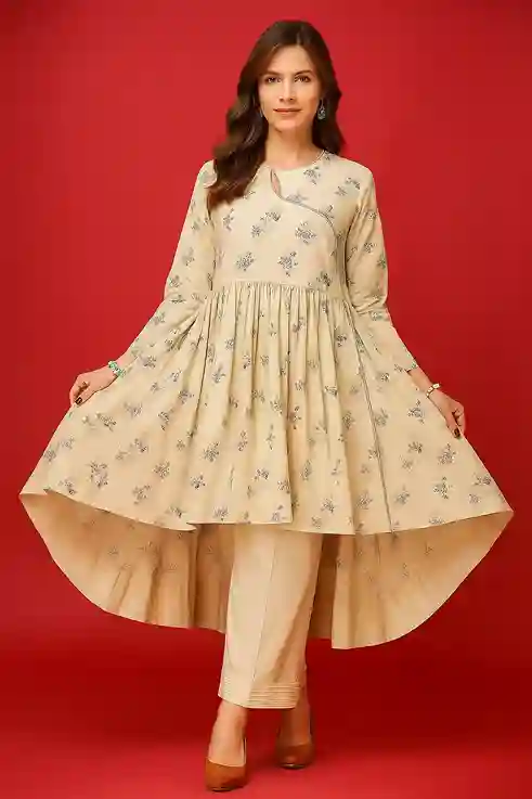 Short Pakistani Frock Design