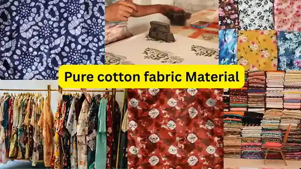 Printed Cotton Fabric Online | Pure printing cotton fabric Material